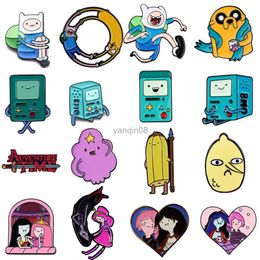 Prendedores Broches Lindo Personaje Esmalte Broches Colección Gaming Memorabilia Pin Ropa de moda Mochila Insignias de solapa Accesorios Regalos de vacaciones HKD230807