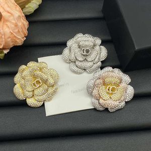 Broches broches intégrer le zircon exquis broches roses broches luxe avancé sens des roses floriss