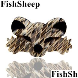 Broches Broches Poisson Mouton Vintage Acrylique Pour Femmes Homme Mignon Animal Résine Et Badge Mode Feamle Broche Bijoux Drop Livraison Dhwtg