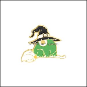 Épingles Broches Grenouille En Émail Vert Avec Épingles À Chapeau Broche Animal Mignon Insigne Épinglette Pour Femmes Enfants Bijoux De Mode Will And Sandy 1809 Dhwpt