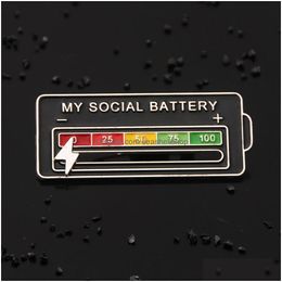 Pins broches Batería social interactiva