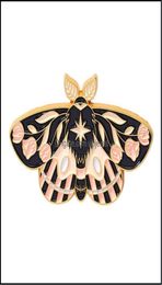 Épingles broches bijoux dessin animé papillon broche unisexe alliage animaux série de revers fleur de feuille de feuille émail cor badges euro4828795