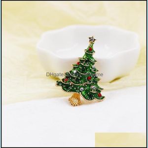 Broches, broches bijoux Krasivaya métal arbre de Noël mode pour la fête cadeaux en gros livraison directe 2021 8Zgy1