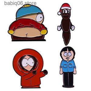 Broches Broches Kawaii Anime South Park Figure Broche Dessin Animé Broche South Park Eric Cartman Butt Badge Pin Stylo Sac Suspendu Ornement Cadeau T230605