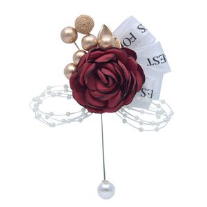 Pinnen broches kyunovia reverspak broche pin bruiloft boutonniere bessen bloemen bruidegom knoopsgat vestircrom prom corsage ceremonie d105pins