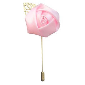 Broches, broches hommes épinglettes à la main rose fleur boutonnière bâton pour homme costumes bijoux accessoires livraison directe Dhipb