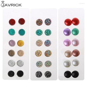 Pins broches pack van 12 moslim moslim multi-use strass magnetische sjaalbroche ronde hijab kit veiligheid sieraden Seu222222