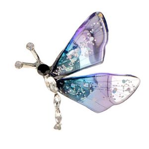 Pins broches pinnen broches cindy xiang transparante kleur vlinder voor vrouwen strass insect pin 3 beschikbaar ally materiaal wint dhse5