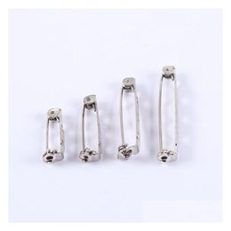 Broches, broches Sier Tone Broche Back Bar Pins Perles Résultats DIY Bijoux Fabrication Accessoires 15mm 20mm Drop Livraison Bijoux DHF5Z