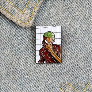 Épingles Broches Chanteur Album Épingles En Émail Pour Les Femmes Blessé Homme Star Badges Frank Ocean Épinglette Vêtements Vestes Sac À Dos Bijoux Gif Dhvzf