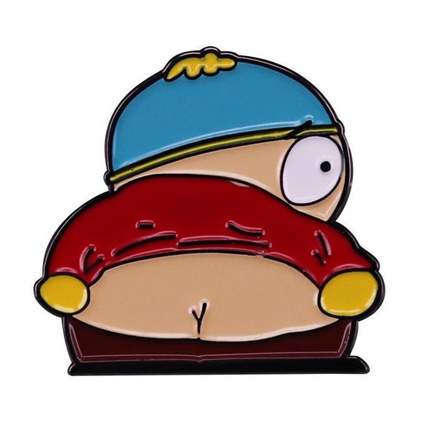 Épingles, broches Soutark Eric Cartman Ass Badge Cartoon Animationl broche épingle mignon accessoire accessoire livraison bijoux dh2h3