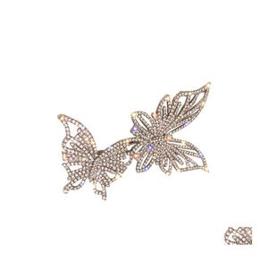 Broches Broches Femmes Designer Broche Classique À La Mode Fl Diamant Papillon Pin Bijoux De Luxe En Gros 168C3 Drop Livraison Dhzap