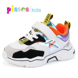 PINSEN 2020 primavera deporte niñas zapatillas niños moda cómodo Casual niños para niñas zapatos LJ201027