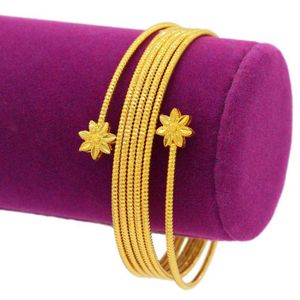 Pinxun Pentagarm Or Couleur Bracelet Bijoux Africains Dubaï Inde Femmes Bracelet Nouveau Mode Bracelet Parti Éthiopien Cadeau Jh5 Q0717