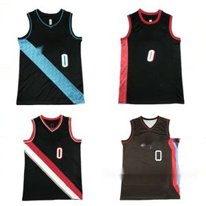 Pioneer Basketball Jersey Jeugd mannen S en Vrouwen Leisure Sports Vest Training Kleding Lillard geborduurde shirt Ports Hirt