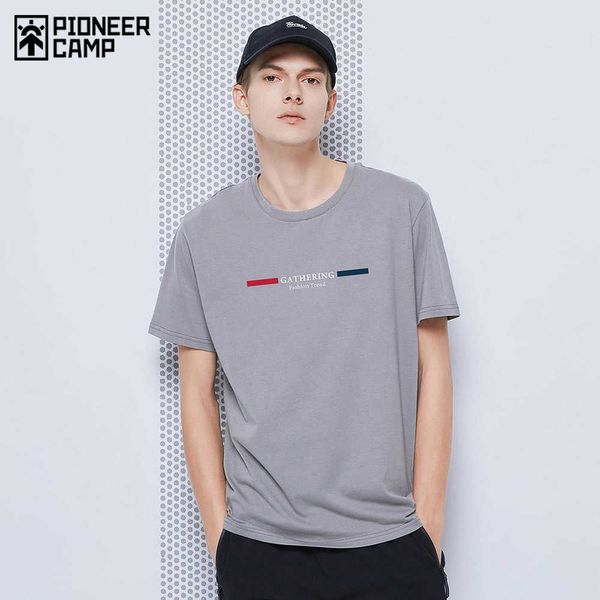 Pioneer Camp 2021, camisetas de Hip Hop para hombre, 100% algodón, moda de verano para hombre, camisetas M-XXXL de gran tamaño ADT0205052 P0806
