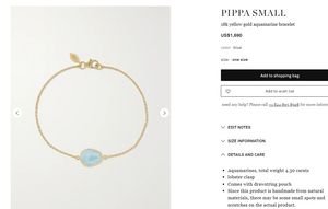 Pippa Small 18k Geel Goud Aquamarijn Armband Designer Logo Luxe Fijne Sieraden Diamond Pave Signet Trouwringen voor Paar Creatief Groot