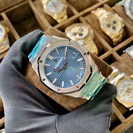 Piquet Audemar Audemar Luxury Clean Factory High Mens Quality Mechanical Watch Brand Z Abby 0ak 41mm Blue Disc 15500ST 01 Swiss ES Wristwatch Liu 0zlr