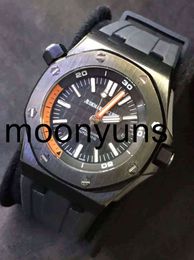 Piquet Audemar Luxury Mens Mechanisch horloge Automatisch Japan Bewegingsmodel Goede kwaliteit 04B8 Zwitserse merk Wolspolitie Hoge kwaliteit