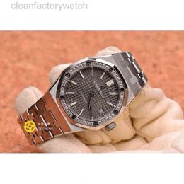 Piquet Audemar Watches Mens Cleanfactory Fashion Designer Z Abby Oak Precision Steel Diamond Grey Womens 15451st ZZ 1256ST 02