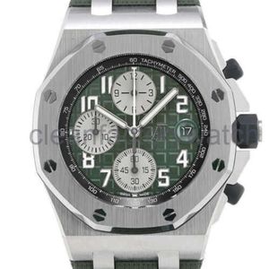 Piquet mécaniques montres audema luxe APSF Royals Oaks Wristwatch Audumarrsp Wristwatch Offshore 26238TiOo056CA01 Mouvement automatique de concepteur imperméable A