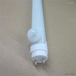 Tube de revêtement de la lumière T8 LED de capteur de Pir pour l'entrepôt 4ft 5ft 9W 12W 18W 22W couleur froide naturelle blanche chaude