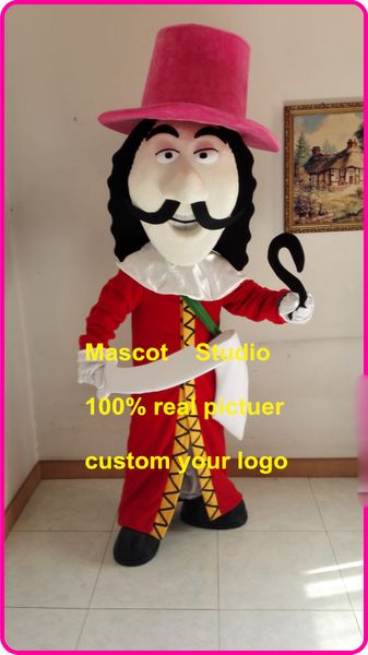 Pirate Capitán Traje de mascota Custom Fancy Traje Anime Kit Mascotte Theme Fancy Vestido Carnaval Costume40924