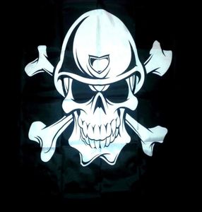 Pirate Flag 3x5 Ft personnalisé Jolly Roger Skull and Cross Banner 90x150cm FP106060168