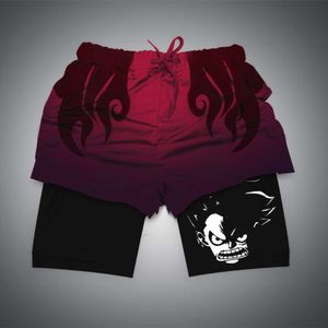 Short Pirate King imprimé numérique 3D, pantalon de plage Double couche pour adulte, offre spéciale