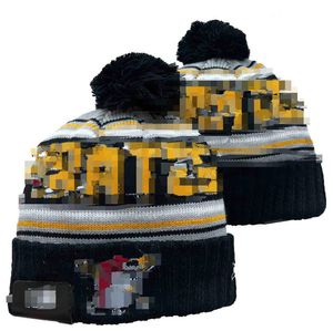 Pirates Bonnet Tricoté Pittsburgh Chapeaux Équipes Sportives Baseball Football Basket-Ball Bonnets Casquettes Femmes Hommes Pom Mode Hiver Top Casquettes Sport Tricot Chapeaux a