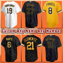 Pirates Ke'Bryan Hayes Baseball Kevin Newman Ben Gamel Maillots Pittsburgh Starling Marte Roberto Clemente Willie Stargell JT Brubaker Bryan Reynolds Swaggerty