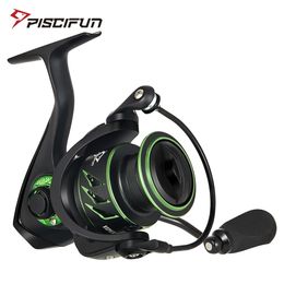 Piscifun Viper x Spinning Fishing Reel 415kg Max Drag 52 162 1 Haute vitesse 101BB Roubles ultraliers lisses et rapides 240401