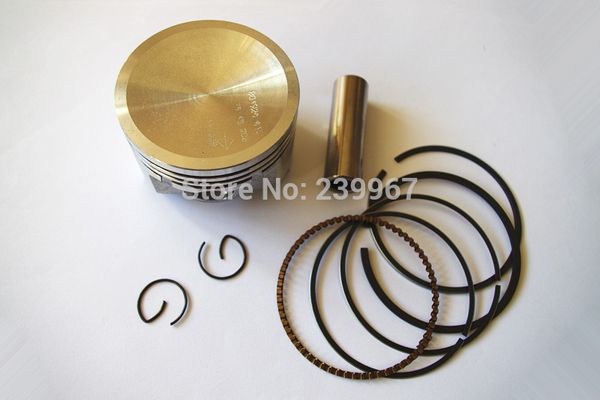 Ensemble de Piston 65mm pour tondeuse à gazon Kawasaki FJ180V FJ180, livraison gratuite, piston + anneaux + broche + clip, pièce de rechange