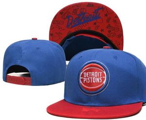 Pistons Ball Caps Casquette 2023-24 unisexe mode coton casquette de baseball chapeau snapback hommes femmes chapeaux de soleil broderie printemps casquette d'été en gros a2