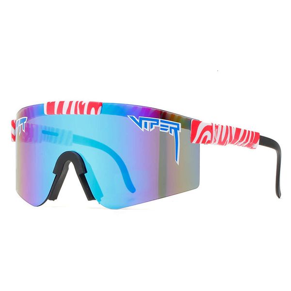 PIT VIP – lunettes de soleil à Film coloré pour hommes et femmes, lunettes d'équitation sur route, Sports de plein air, coupe-vent réglables