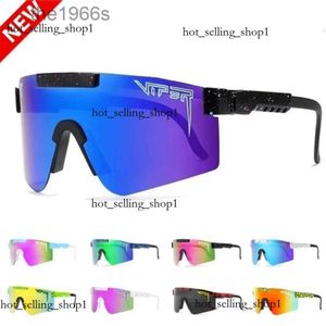 Pits Vipers zonnebril Sport Google gepolariseerd voor heren/dames Winddichte brillen voor buiten 100% UV-gespiegelde lens Oakleies Designer 334 BBPJ