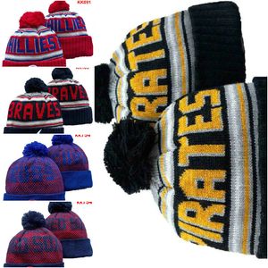 Pittsburgh Beanie P Noord -Amerikaans honkbalteam Side Patch Winter Wool Sport Knit Hat Skull Caps A1