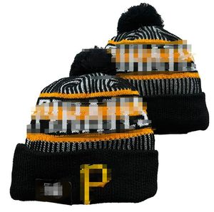 Pittsburgh Beanie Piraten Mutsen Noord-Amerikaanse honkbalteam Side Patch Winter Wol Sport Gebreide Muts Skull Caps a2