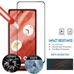 Pixel7a voorglasfilm voor Google Pixel 7a 6a Tempered Glass Pixel7 Screen Protectors Pixel 6 7 A Phone Protective Film Lens