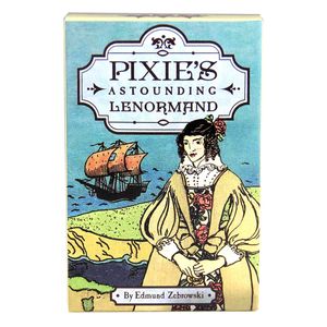 Pixie's Astounding Lenormand 36PCS Oracles Card Divination Fate Full English Tarot Deck Jeu de société pour adulte