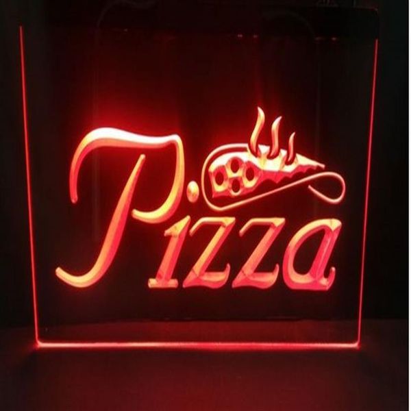 Pizza Slice bar pub club signes 3d led néon sign346h