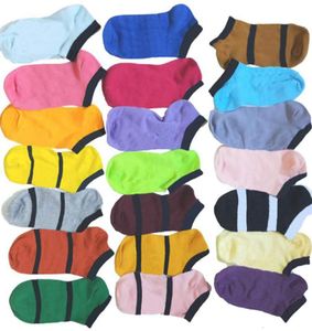 PK Couleur multicolore chaussettes de cheville autre textile à domicile sans cardboad tags sportiers pom-pom girls noirs chaussettes courtes filles coton sp9194257