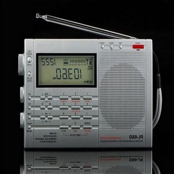 Envío Gratis pl-660 radio FM estéreo LW MW SW-SSB AIR PLL sintetizado PL 660 Radio Jpolr