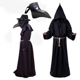 Pest dokter kostuums pest dokter masker masker zwarte dood heksen cosplay masker Halloween kostuums voor mannen volwassen stoompunks masker H220803