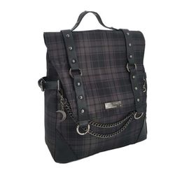 Plaid gothique Punk Rock chaîne Sac à dos femmes Techwear Goth Sac A Dos Mochilas sacs d'école pour adolescentes Sac à dos 210913205d