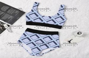 Plaid Quick Dry Bikini's Hipster Gedekte dames039S Push Up Designer Swimsuits Outdoor Beach Vacation Swimming Swotage Luxe Swim3351037