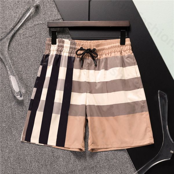 Plaid Swim Shorts Hommes Summer Fashion Beach Pantalons Designers Board Short Mesh Sportswear Séchage rapide Maillots de bain Impression Homme S Vêtements Asiatique