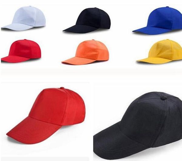 Baseball Plain Baseball Femmes Hommes Caps Classic Hat Sport décontracté extérieur Cap ajusté Cape Unisexe Kids Adult Hat Kka77185848513