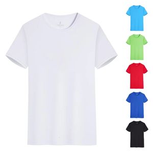 Plaine respirant sec Fit T-shirt homme en cours d'exécution T-shirt à séchage rapide Uomo Polyester sport T-shirts Pour Hommes T-shirt blanc pour Hommes 240112