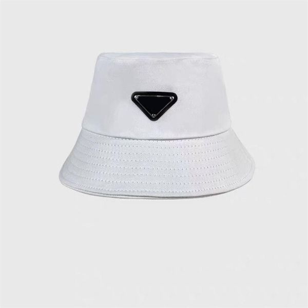 Hat de seau de seau de seau pour hommes chapeaux de casquette de baseball pour femme en nylon triangulaire d'été largeur cappello uomo street couple caps caps yarn teint mz01 h4